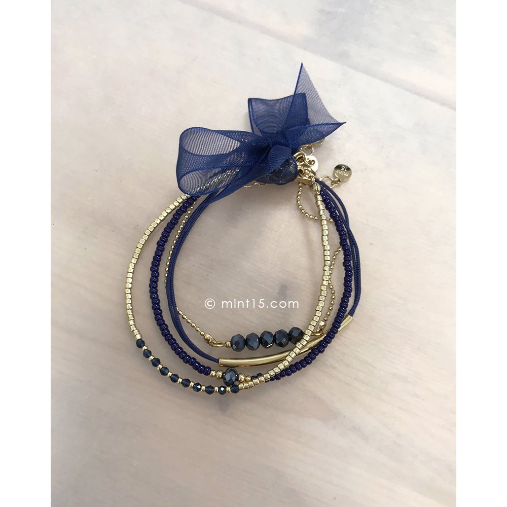 Bracelet Set 'Navy Chic'