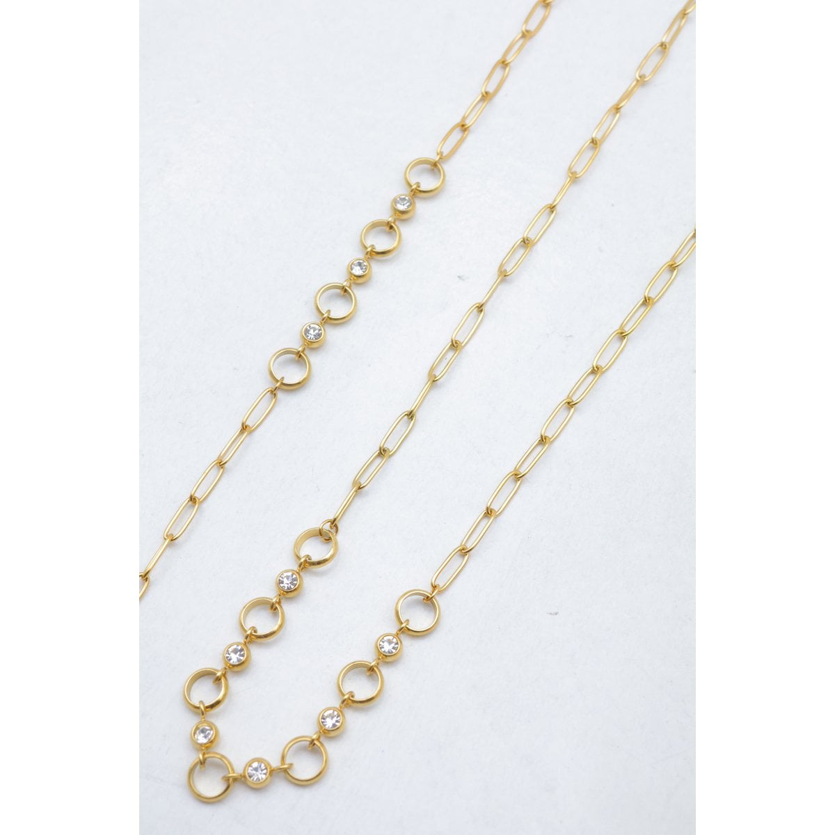 Parure de bijoux en acier inoxydable