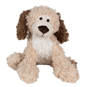 Knuffel Hond 26 cm Bruin Pluche