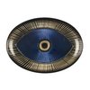 22x15.5 cm dark oval cup
