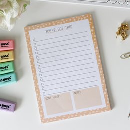You've Got This - A5 notitieblok (geel)