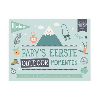Livret photo Milestone® Moments spéciaux - Les premiers moments en plein air de bébé