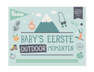 Milestone® Special Moments Photo Booklet - Babys første udendørs øjeblikke