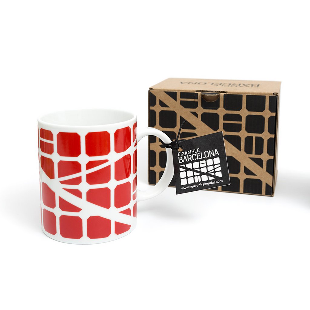 Mug /  Eixample/ red