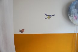 Muursticker Vink