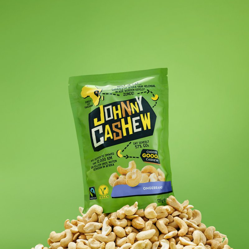 Johnny Cashew Uristet Usaltet 100g