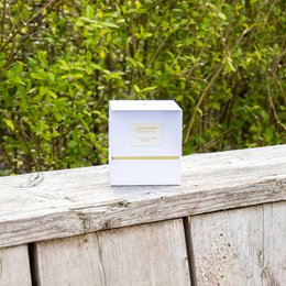 Vela perfumada de cuero premium - Vainilla y coco