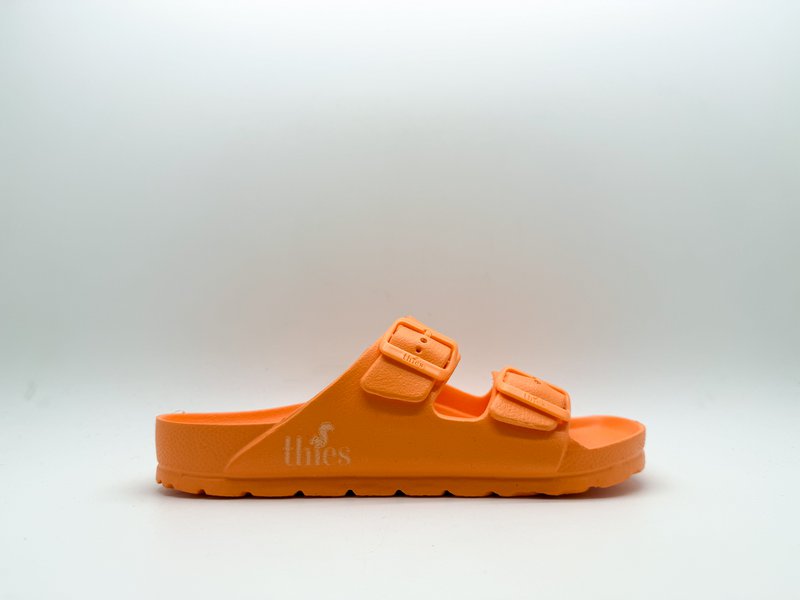 thies 1856 ® Ecofoam Sandal vegan orange juice