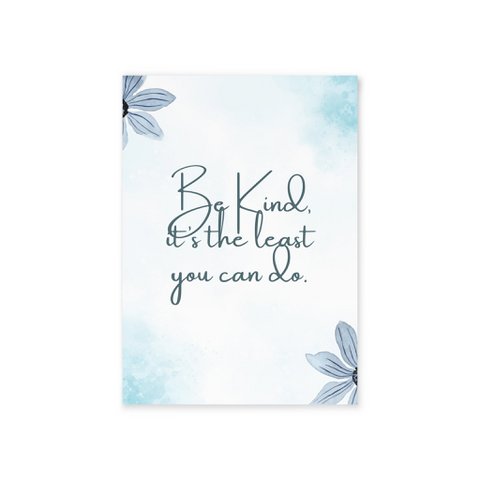 Australia - The Dreamer's Bookshop - Positive Affirmation Card "Be Kind"