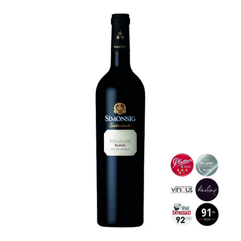 6 Flaschen Redhill Pinotage 2018 - Simonsig