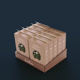 Originele activiteit en groeiende kit - Scrollino rucola spruiten