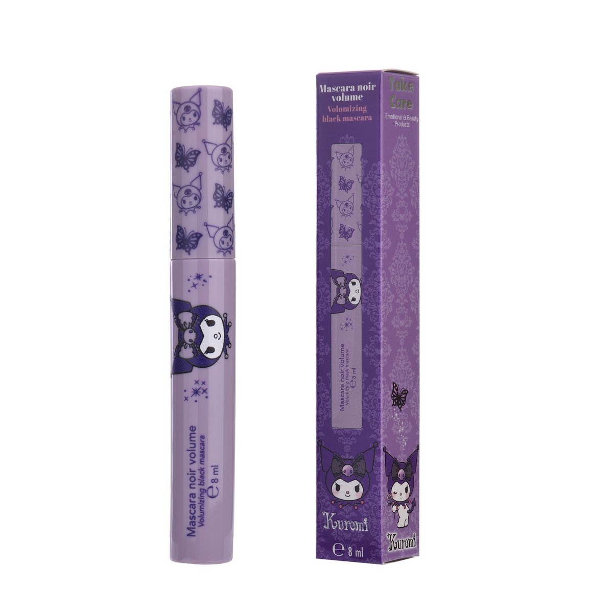 Kuromi - Máscara de Pestañas Voluminizadora Negra 8ml