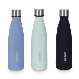 REUSABLE BOTTLE MATTE STEEL HF