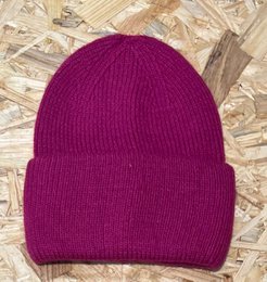 Beanie med kashmir uld