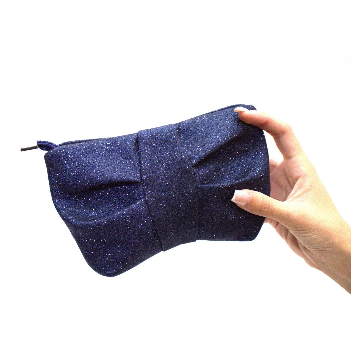 Bolso bandolera Moon - Glitter Lentejuelas Marino