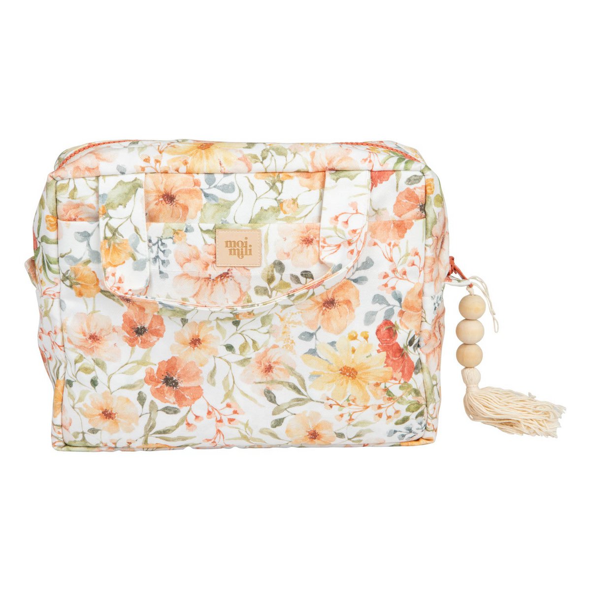 Kosmetiktasche „Flower Power“ Große Größe