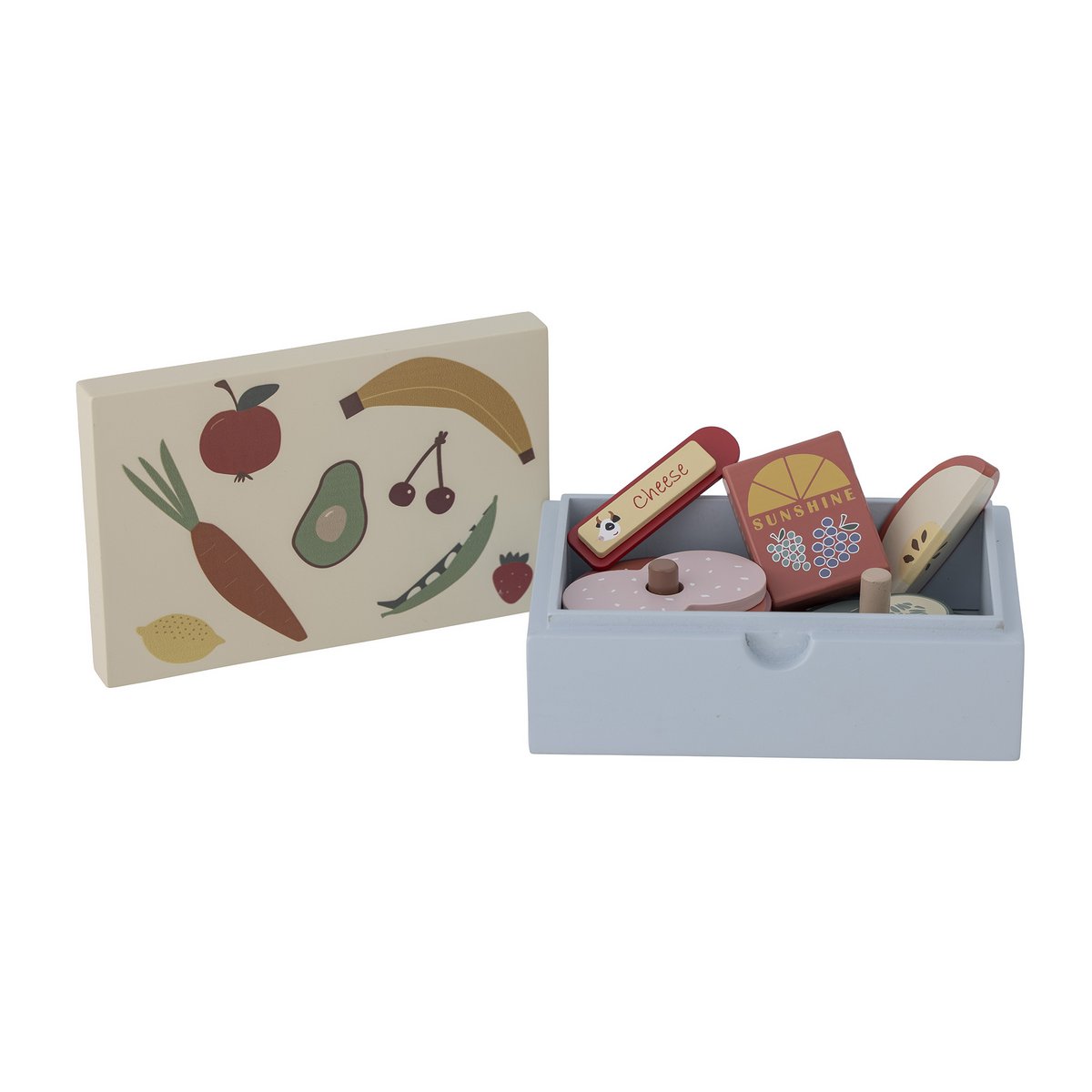 Thyra Spielset, Lunchbox, Blau, FSC® 100 %, MDF