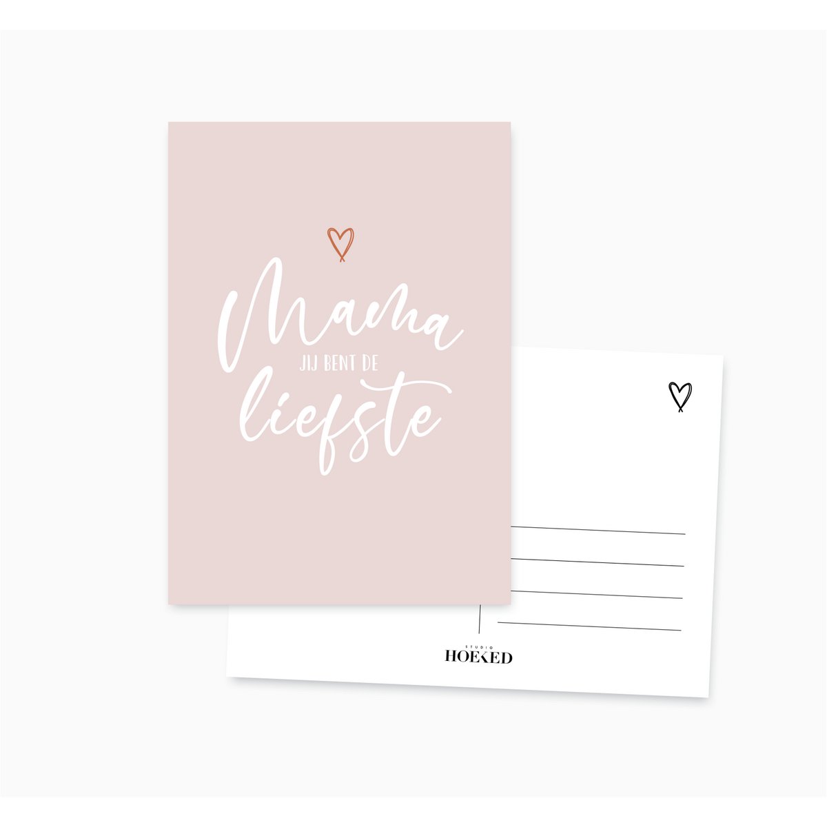 A6 Ansichtkaart || Lieve mama