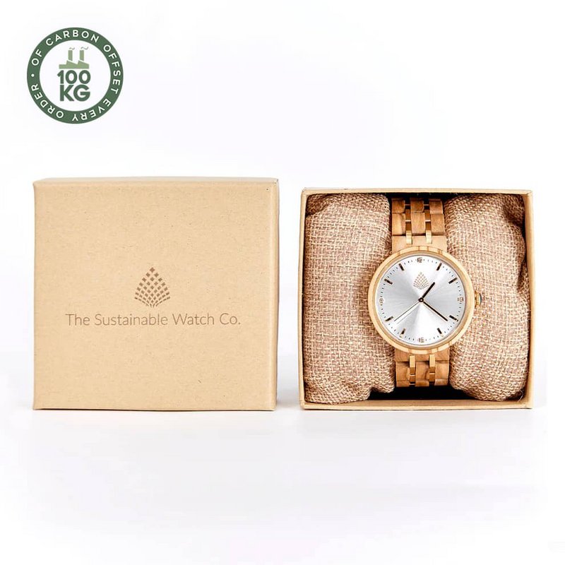 The Teak - Handmade Vegan Wood Watch