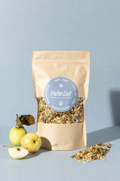 Granola biologica alla mela e canapa