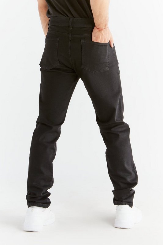 MG1013-104 | Coupe slim pour hommes - Noir charbon