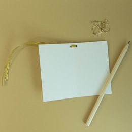 Yellow Wallflower, Gift Tag - Botanical Vintage