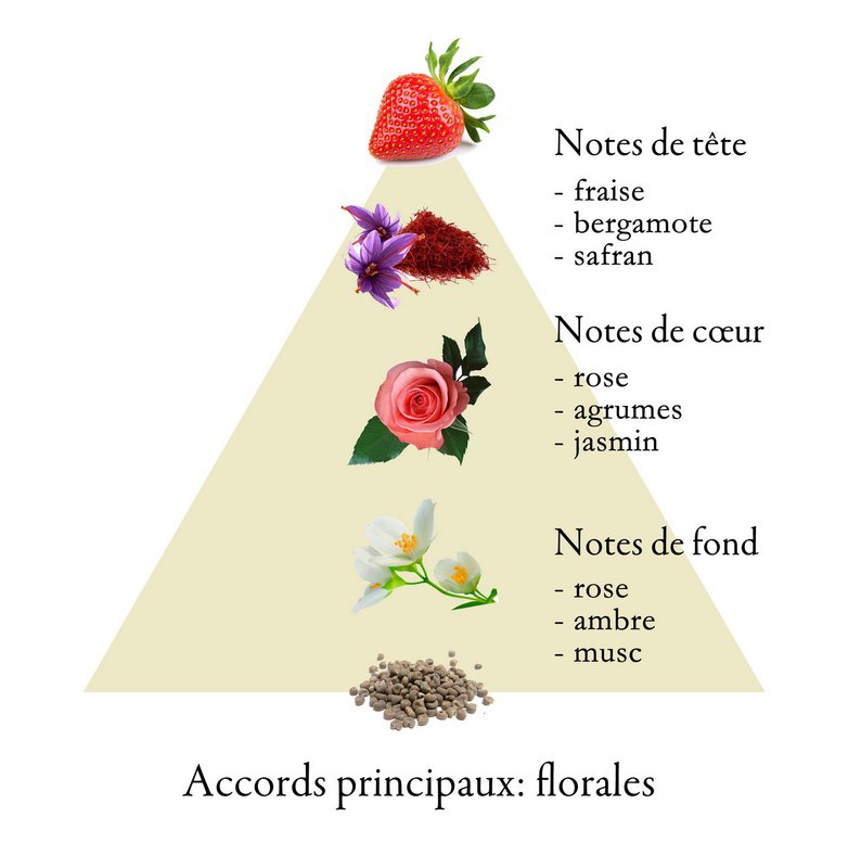 LES FLEURS DE GRASSE ROSE eau de parfum voor vrouwen 100ml