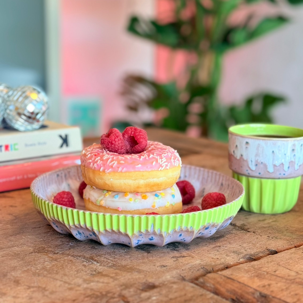 Bloom Plate - Lime Blush