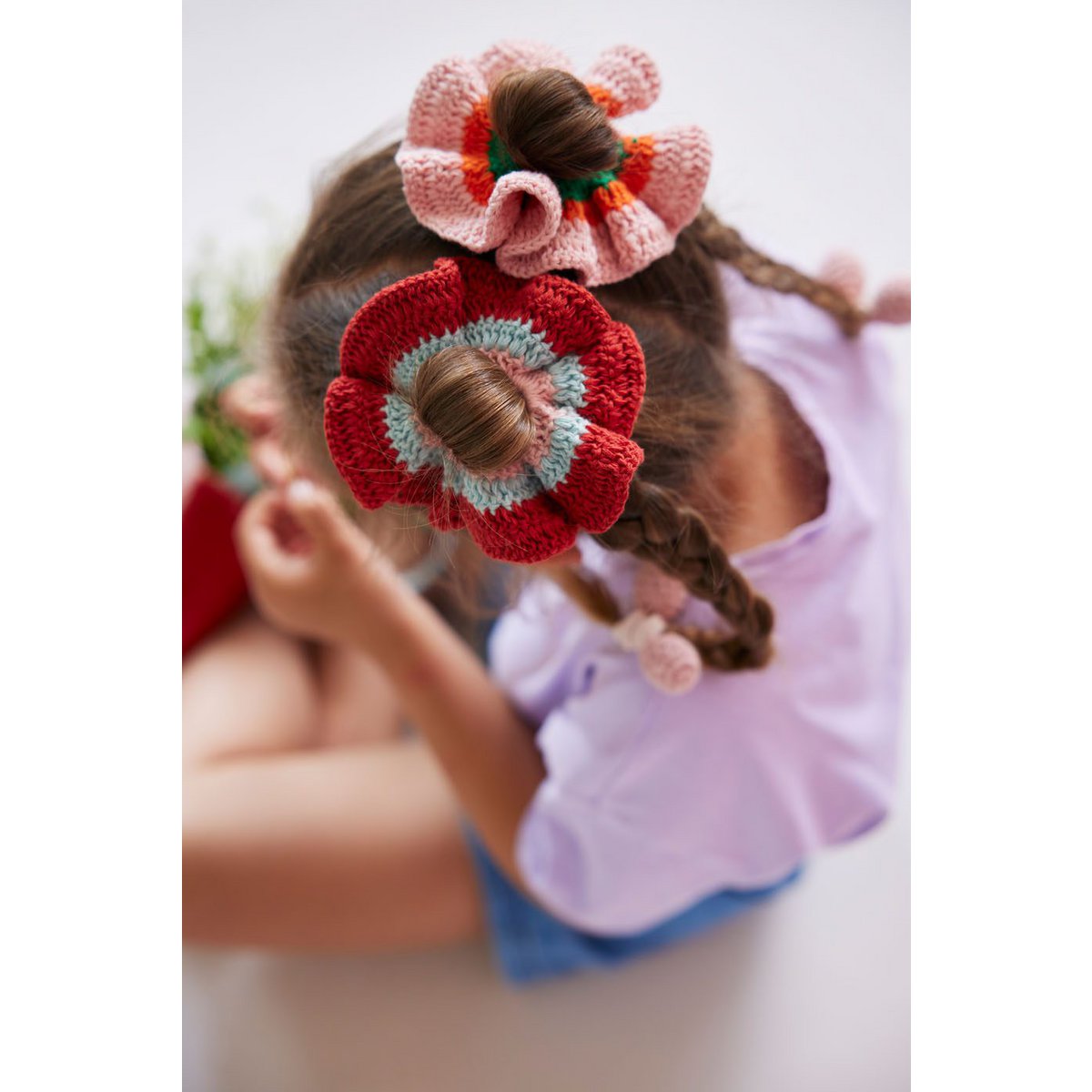 Scrunchy Crochet, różne 3 wzory
