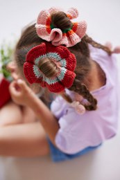Scrunchy Crochet, różne 3 wzory