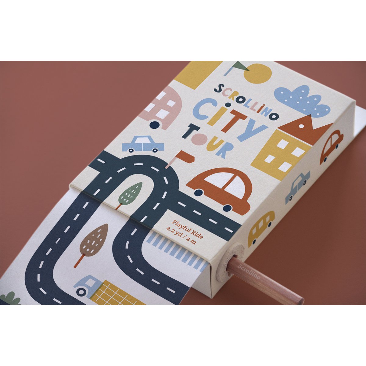 New York, London, Paris – Geschenk für Kinder Scrollino CITY Tour