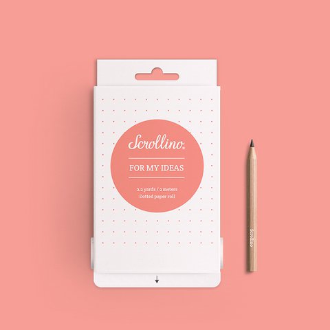 Creatief notitieboekje - Scrollino voor mijn ideeën