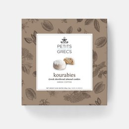 Kourabies Greek Coffee - Greek shortbread cookies