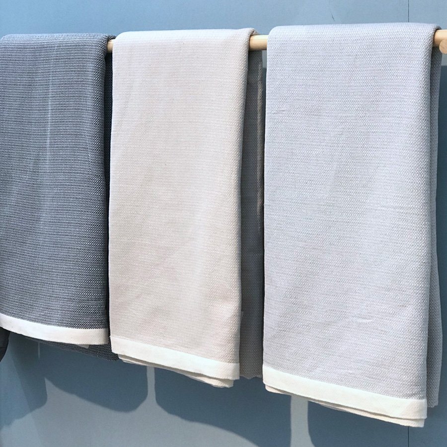 Plaid Grand foulard Diamant - Sand - 190x280cm