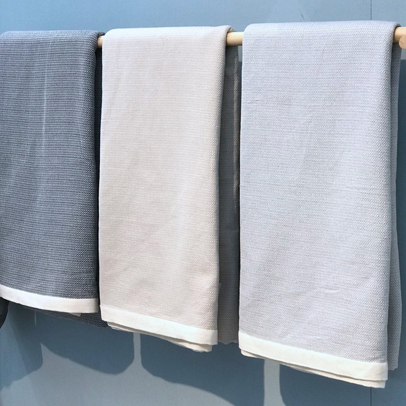 Plaid Grand foulard Diamant - Sand - 190x280cm