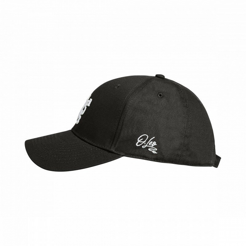 Gorra de béisbol O.Leo - Negro - León blanco - Unisex