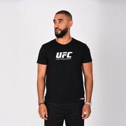 UFC officieel zwart T-shirt voor heren – collectie 2025/2026 – sport, training en streetwear – maten S tot XXL
