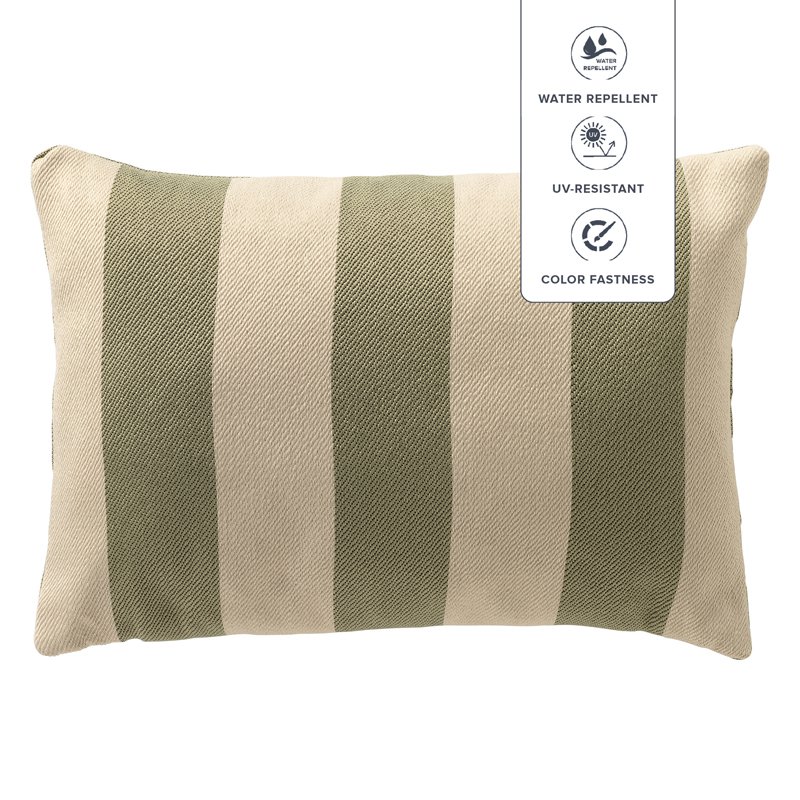 Dutch Decor CYRUS - Outdoor cushion 40x60 cm - Swamp - Green