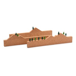 Cork Note Boards for Wall Notes - Set of 3 | Memo Mountain 3