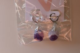 Boucles d'oreilles pierres précieuses - Argent