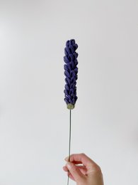 Felt blomster lavendel mørk lilla