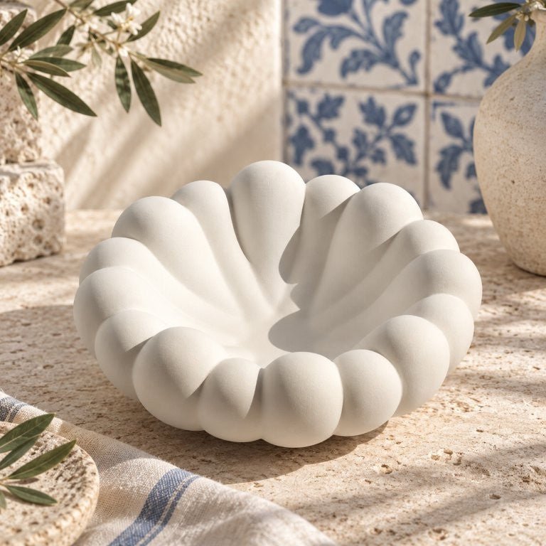 LAVURI Ihr eigenes Bubble-Tablett – handgefertigtes Deko-Tablett, DIY-Schale
