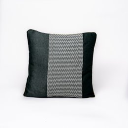 Fodera per cuscino decorativa verde Cim Lio