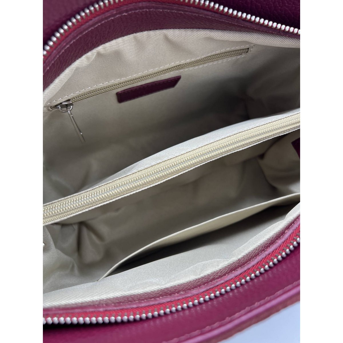 Bolso Bandolera de Ante y Piel Verdadera, Made in Italy, art. 112756