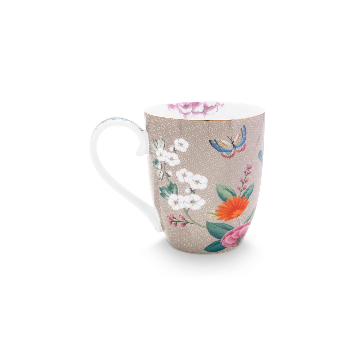 Mug XL Blushing Birds Khaki 450ml