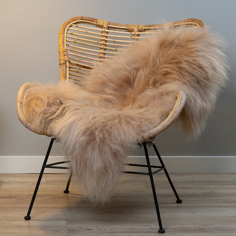 Peau de mouton WOOOL - Beige islandais