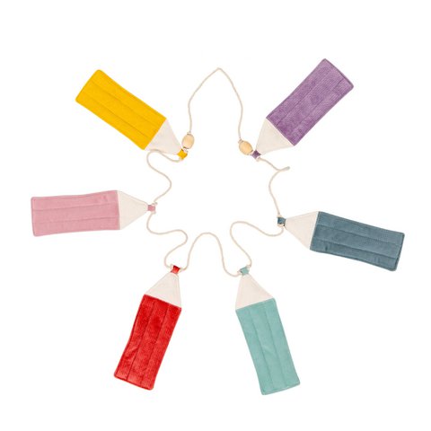 Buntstiftgirlande „Regenbogen“
