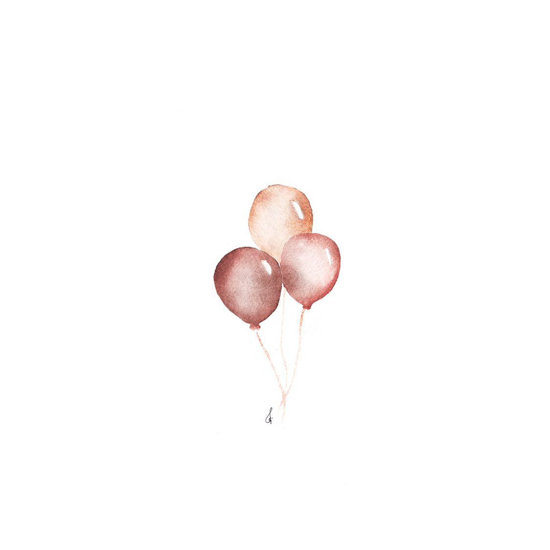 Balloons Blush 