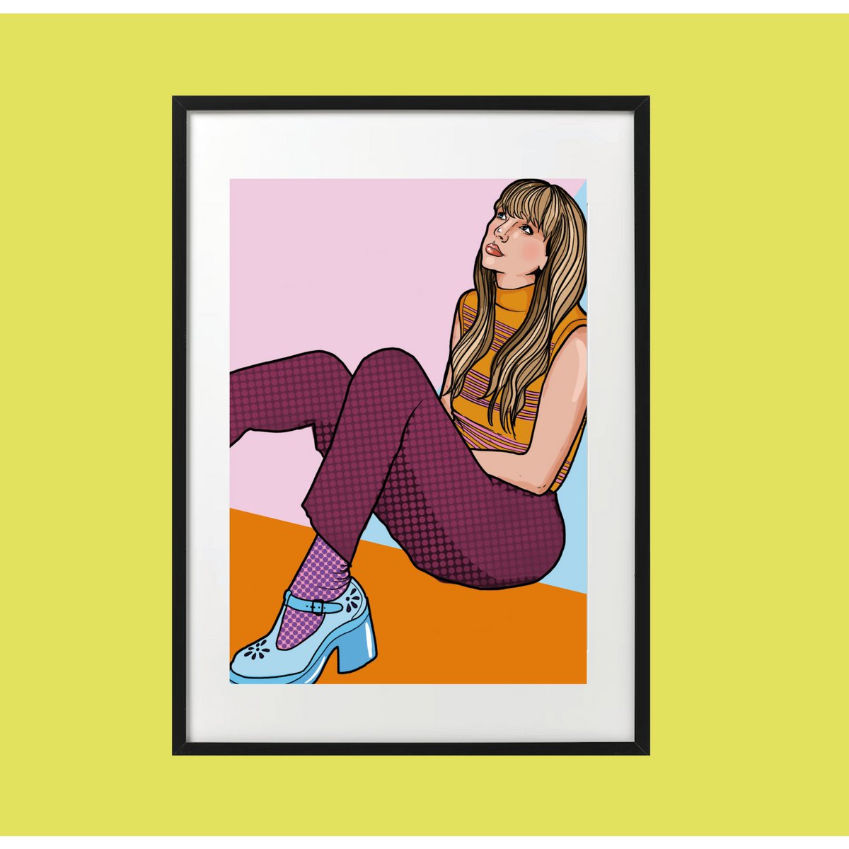 Taylor A4 Wall Print