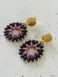 Oorbellen Duo Rond 